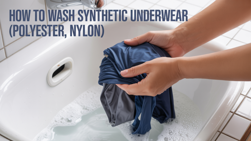 How to Wash Synthetic Underwear (Polyester, Nylon)