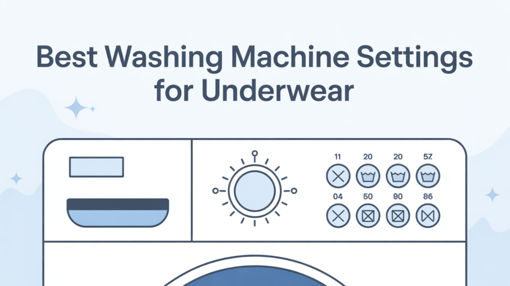 Best Washing Machine Settings for Underwear