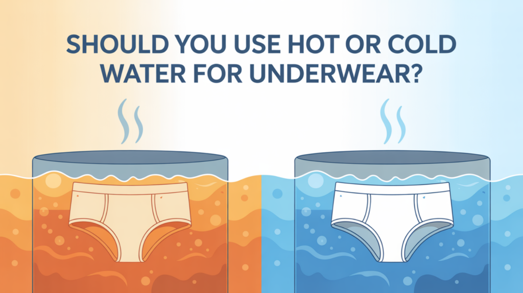 Should You Use Hot or Cold Water for Underwear?