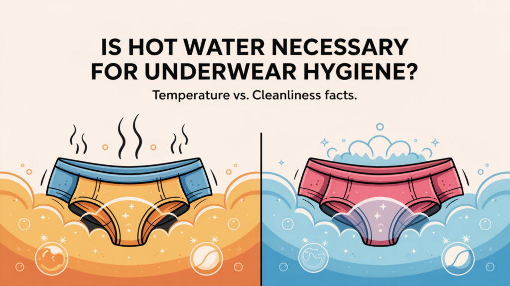 Is Hot Water Necessary for Underwear Hygiene?