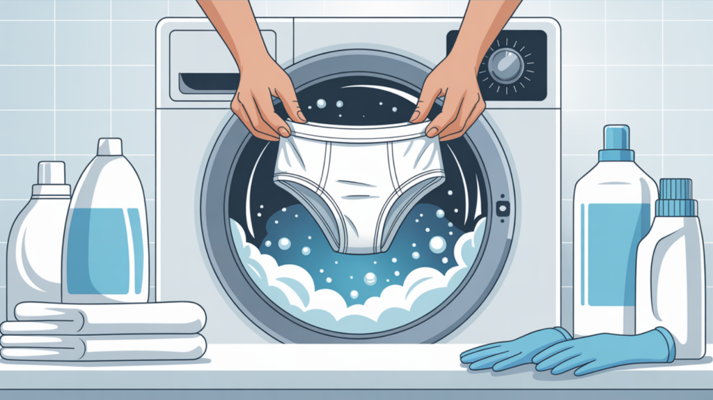 Washing Underwear After Infection or Illness