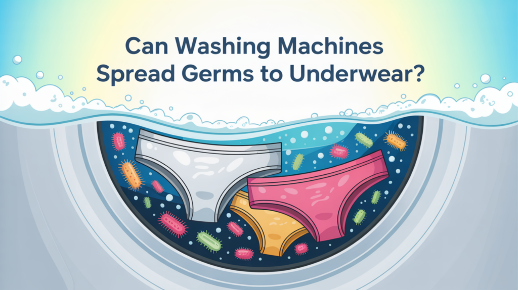 Can Washing Machines Spread Germs to Underwear?