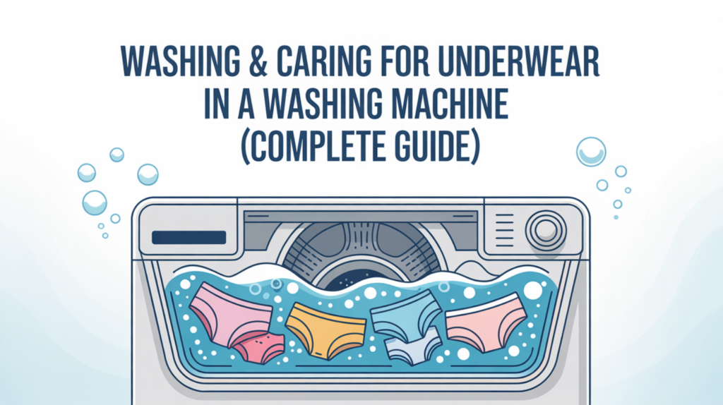 Washing & Caring for Underwear in a Washing Machine (Complete Guide)