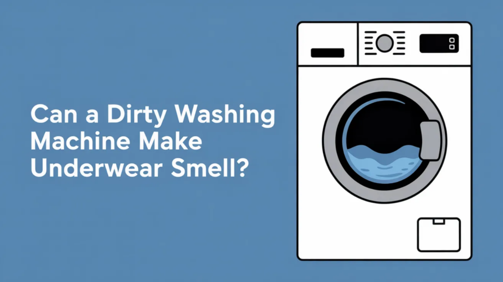 Can a Dirty Washing Machine Make Underwear Smell?
