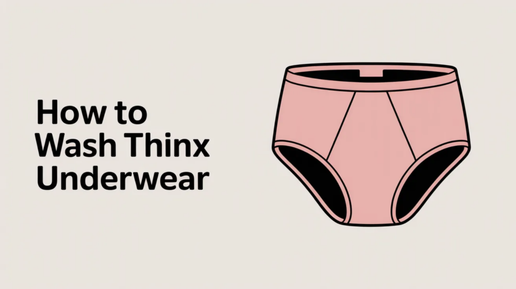 How to Wash Thinx Underwear