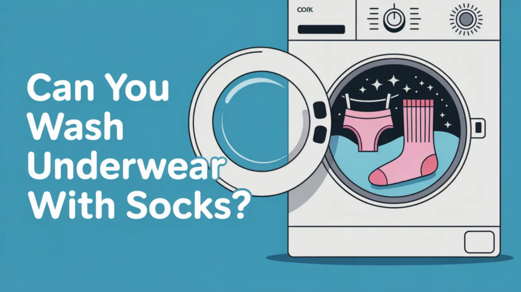 Can You Wash Underwear With Socks?
